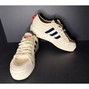adidas Nizza Platform Cream White Night Sky Womens 9 Sneakers HQ1481